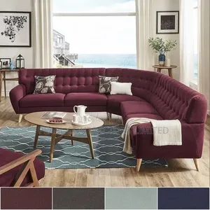 Brand New 6-Seater L-Shaped Sofas (Any Colour/Material)