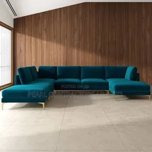 Brand New 6-Seater U-Shaped Sofa in Any Colour/Material