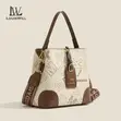LouisWill Women's Retro Shoulder Bag - 5