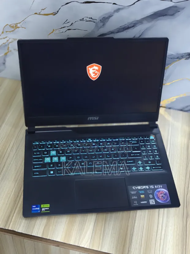 MSI Cyborg 15 Gaming Laptop - Intel Core i7, 16GB RAM, 512GB SSD - 1