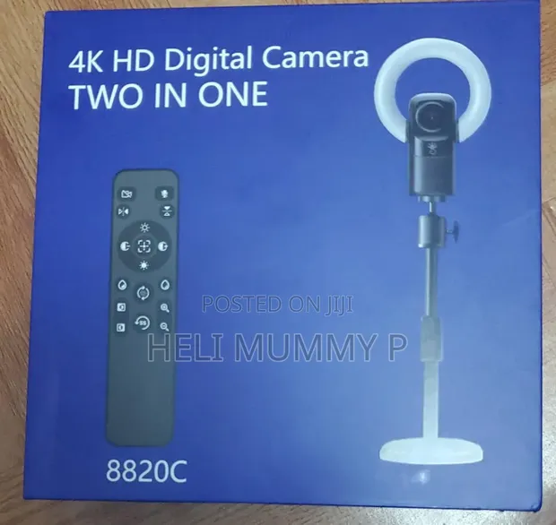 4K HD Digital Camera (Model 8820C) - 1