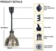 Flexible Food Warmer Heat Lamp - 2