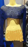 Handmade White Crochet Shrug - Long Sleeve Mesh Crop Cover Up - 3