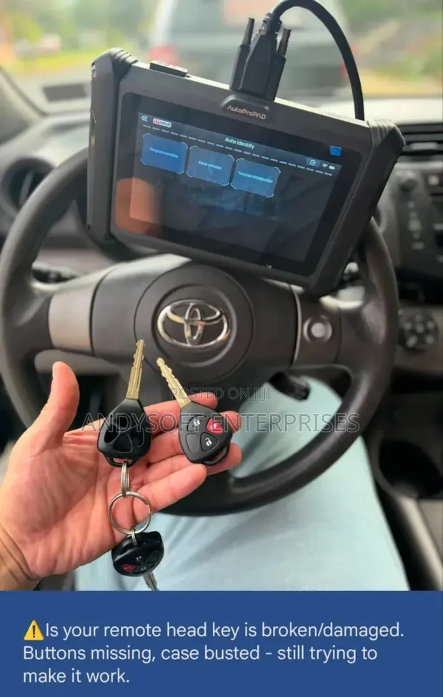 Car Remote Head Key Housing Repair & Replacement - 1