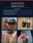 Car Remote Head Key Housing Repair & Replacement - 2