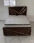 Fabric Sofa Bed 4x6 Brown - 2