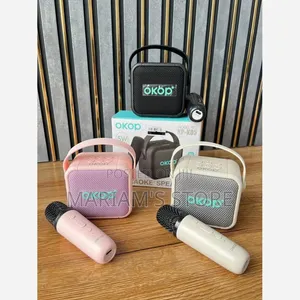 K05 Wireless Karaoke Speaker System with Microphone
