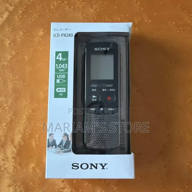 Sony 4GB Digital Voice Recorder - 1