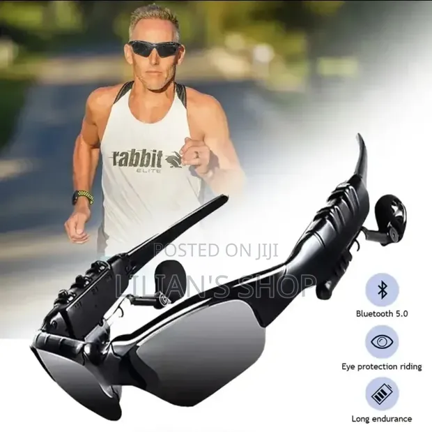 Wraparound Smart Bluetooth Audio Sunglasses - 1