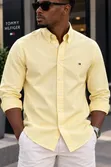 Men's Linen Long Sleeve Shirts - 2