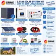 2.5kW Solar Package with 2.65kWh Battery & Hybrid Inverter - 1