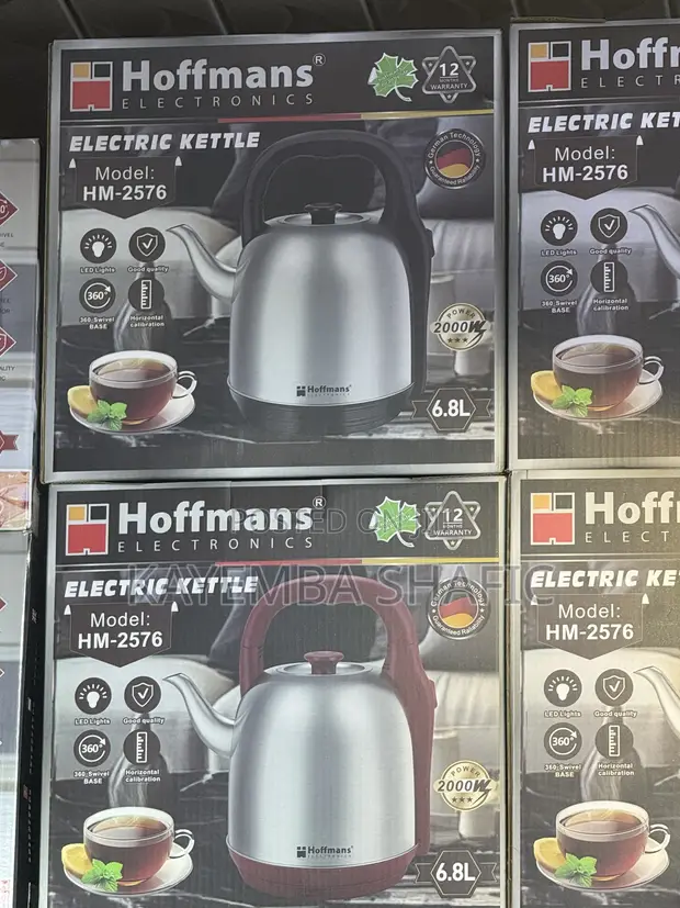 Hoffmans 6.8L Extra Large Stainless Steel Electric Kettle HM-2576 - 1