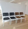 Exotic Armless Dining Plastic Chairs - 1