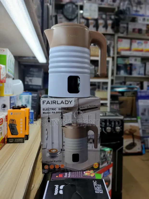 Fairlady Electric Kettle (Model: FA-9808) - White - 1