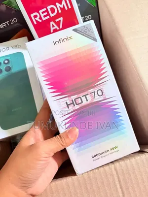New Infinix Hot 70 128GB Silver