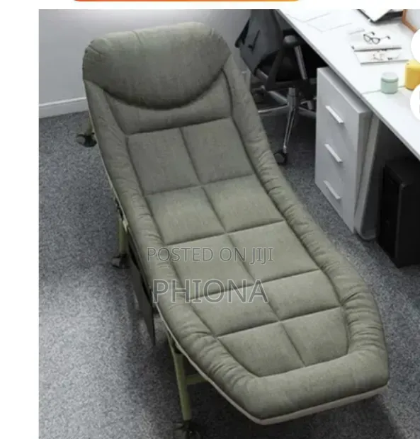 Folding Stainless Steel Reclining Chair - 1
