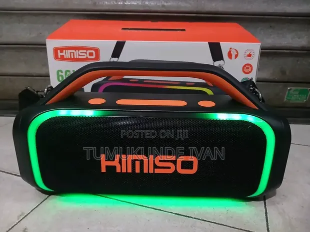 Kimiso Super Bass Portable Speaker with Bluetooth - 1
