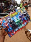 Avengers-Themed 5-Piece Superhero Action Figure Set - 2