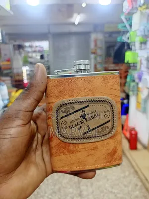 Johnnie Walker Black Label Hip Flask