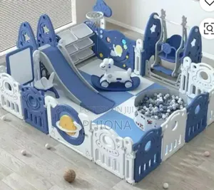 Foldable Baby Playpen with Activities