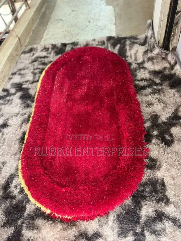 Bedside Rugs - Red - 1