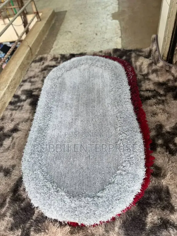 Bedside Rugs - Grey/Brown - 1