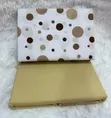 Polka Dots Cotton Bedsheet Set - 2