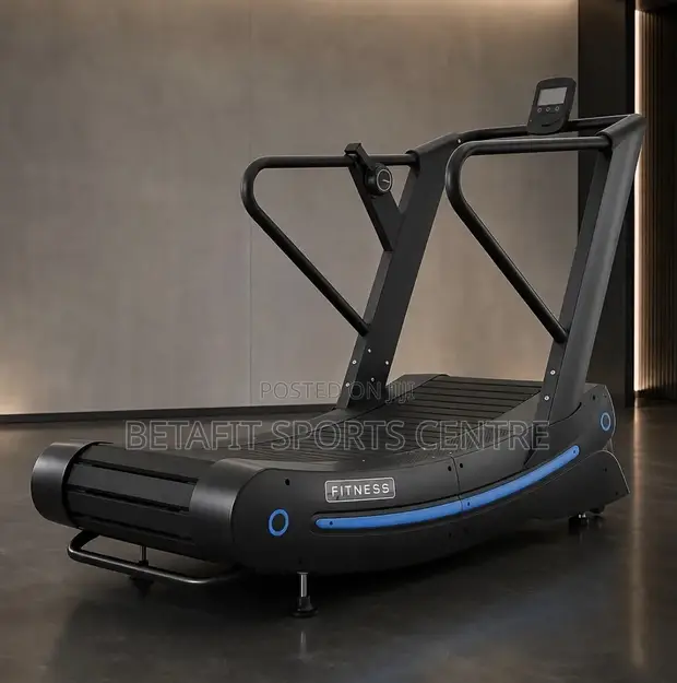 Brand New Curved Manual Treadmill - Commercial Use - 1