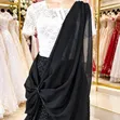 Mushanana - Elegant Black and White Traditional Dress - 2