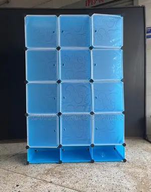 Portable Plastic Wardrobe Storage Organizer
