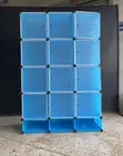 Portable Plastic Wardrobe Storage Organizer - 1