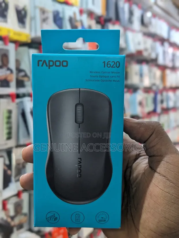 Rapoo 1620 Wireless Optical Mouse - 1