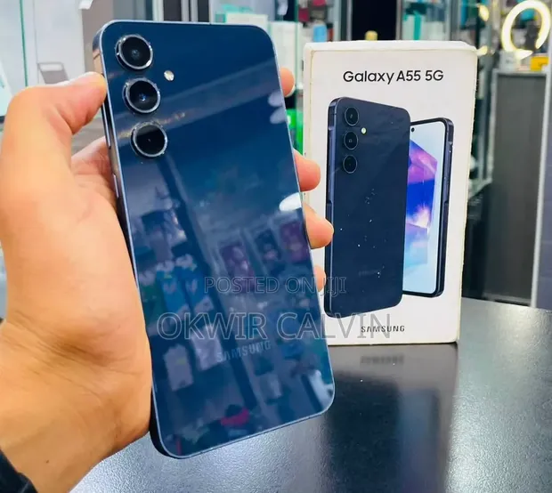 New Samsung Galaxy A55 256GB Black - 1