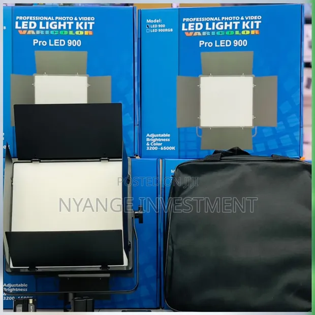 Pro Led 900 Professional Photo Video LED Kit - 1