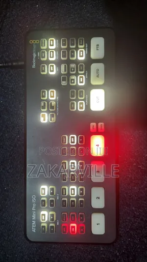 Blackmagic Design ATEM Mini Pro ISO HDMI Live Stream Switcher