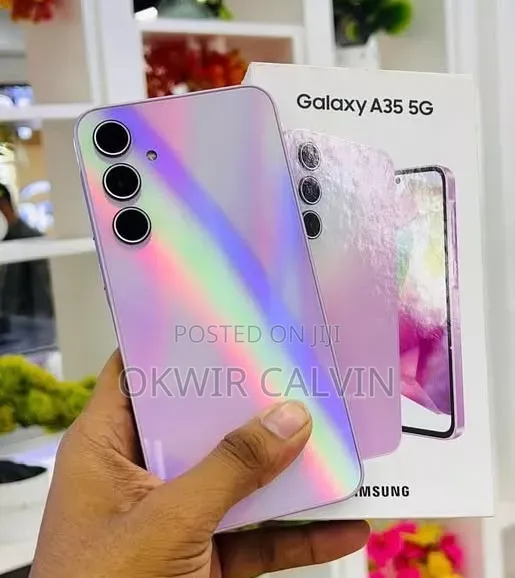 New Samsung Galaxy A35 256GB Pink - 1