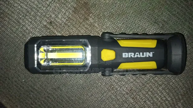 Braun 500 Lumen Rechargeable Folding LED Work Light - 1
