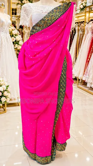 Mushanana - Hot Pink Traditional Bridal Wrap