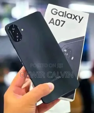 New Samsung Galaxy A07 5G 128GB Black