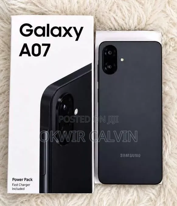 New Samsung Galaxy A07 5G 128GB Black - 1