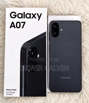 New Samsung Galaxy A07 5G 128GB Black