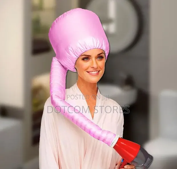 Portable Soft Hair Drying Bonnet Hood Attachment - 1