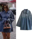 Free Denim Dresses - Plain, Various Sizes & Colors - 4