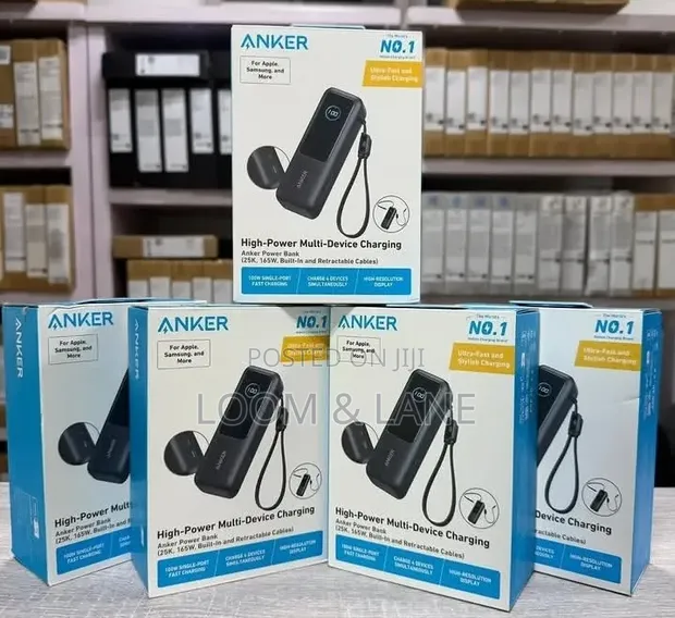 Anker Zolo Power Bank (25,000mAh, 165W) - 1