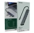 Green Lion 7-in-1 USB-C Hub - Gray - 1