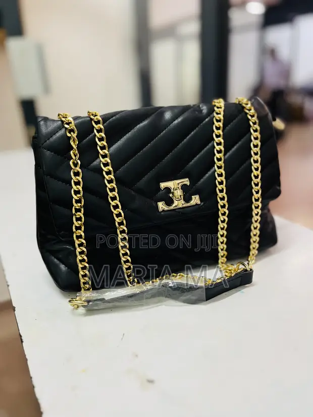 Women's Classic Handbag - Genuine Leather - 1