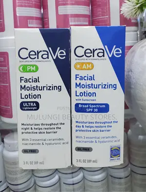 CeraVe AM & PM Facial Moisturizing Lotion Set
