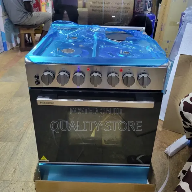 Hisense 3+1 Gas/Electric Stand Cooker (60x60) - 1