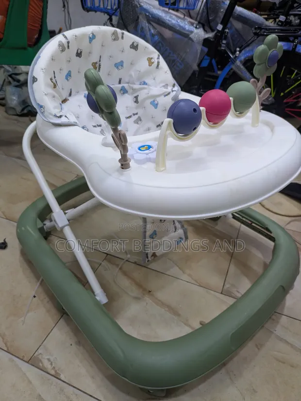 Bell Baby Walker - Cream - 1