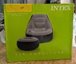 Inflatable Air Chair with Leg Rest and Pump - 2